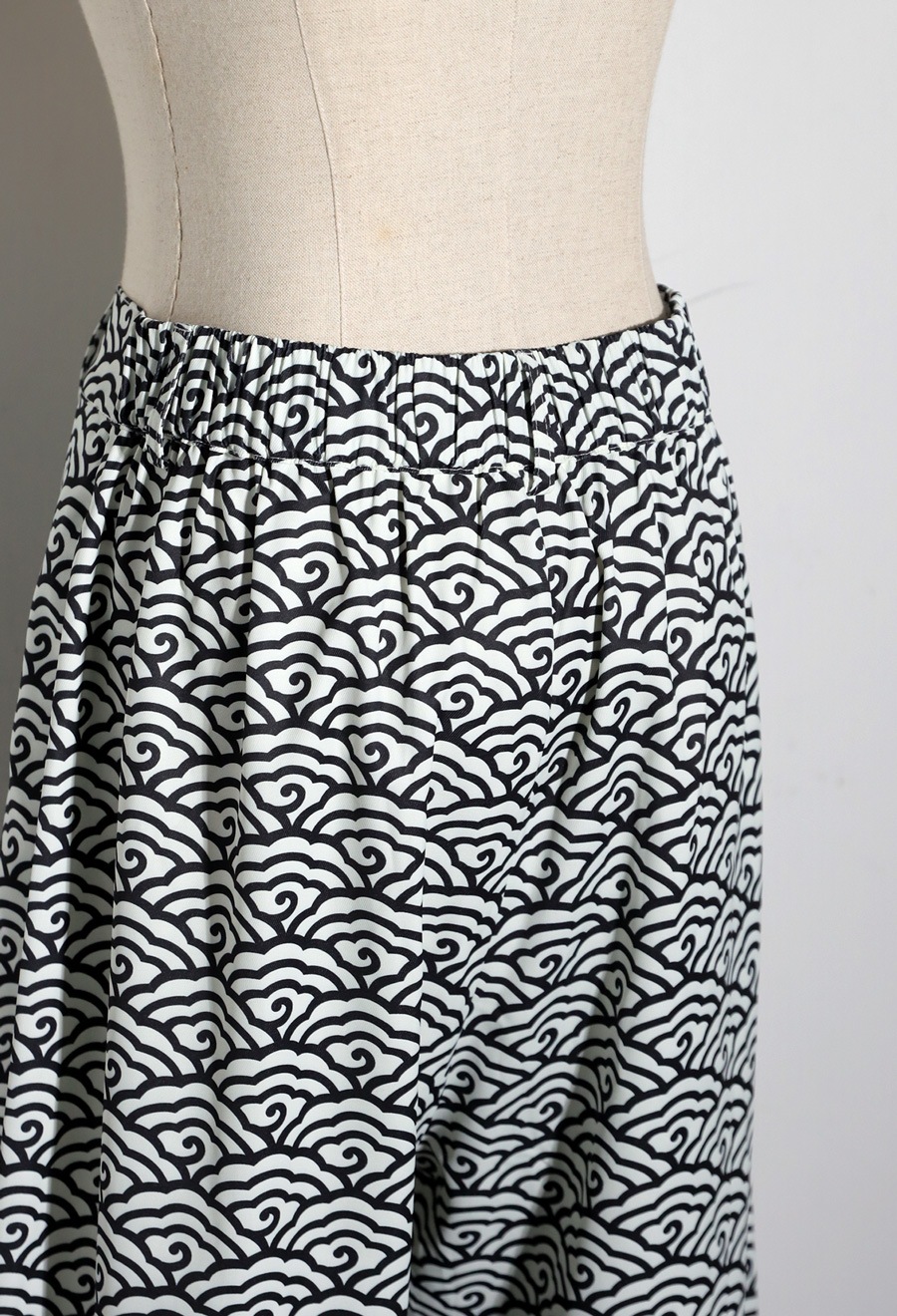 雲青海波柄パンツ パンツ メンズ ボトムス ロング 送料無料・(100