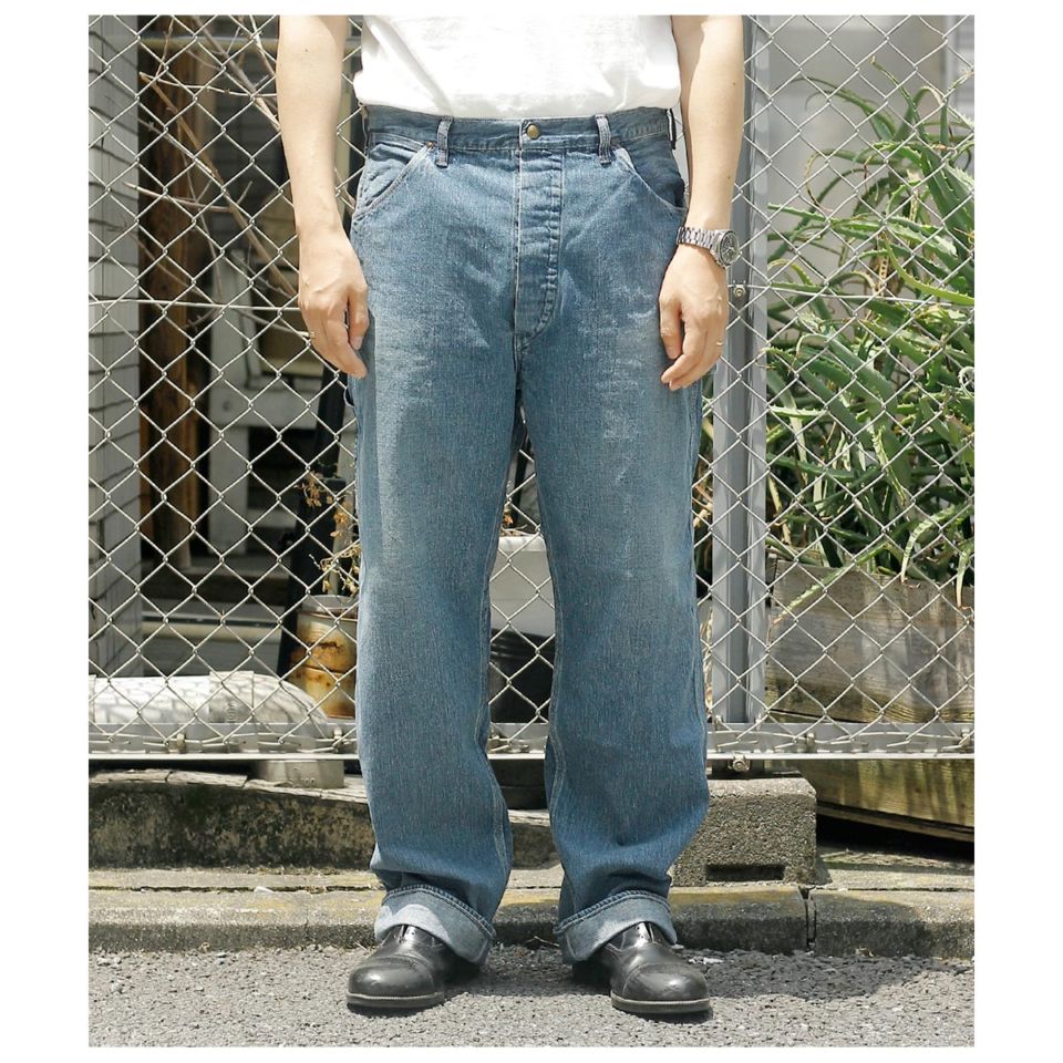 orSlow オアスロウ ペインターパンツ デニム ユーズド加工 DENIM