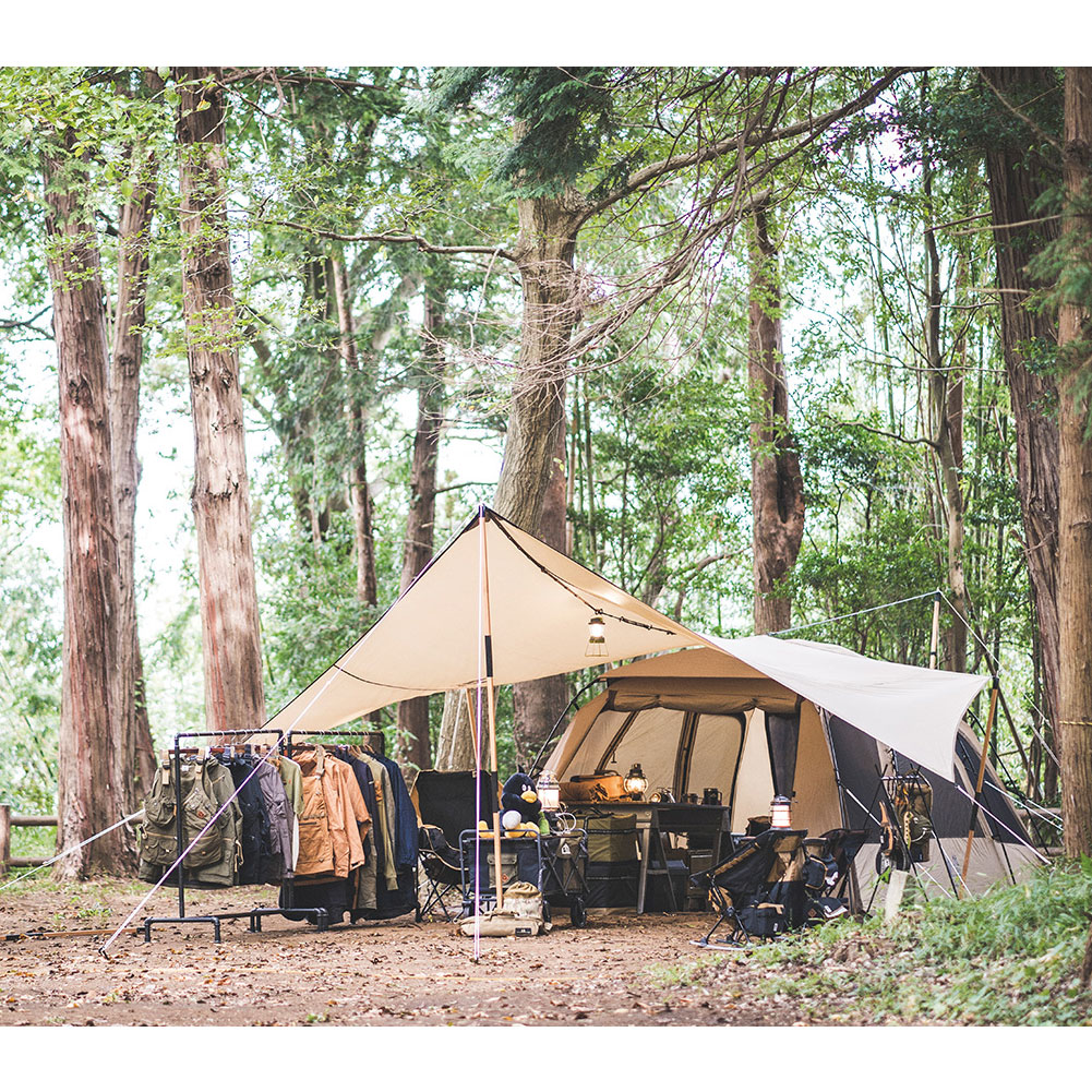 小川テント-小川キャンパル システムタープヘキサDXならアシーズ