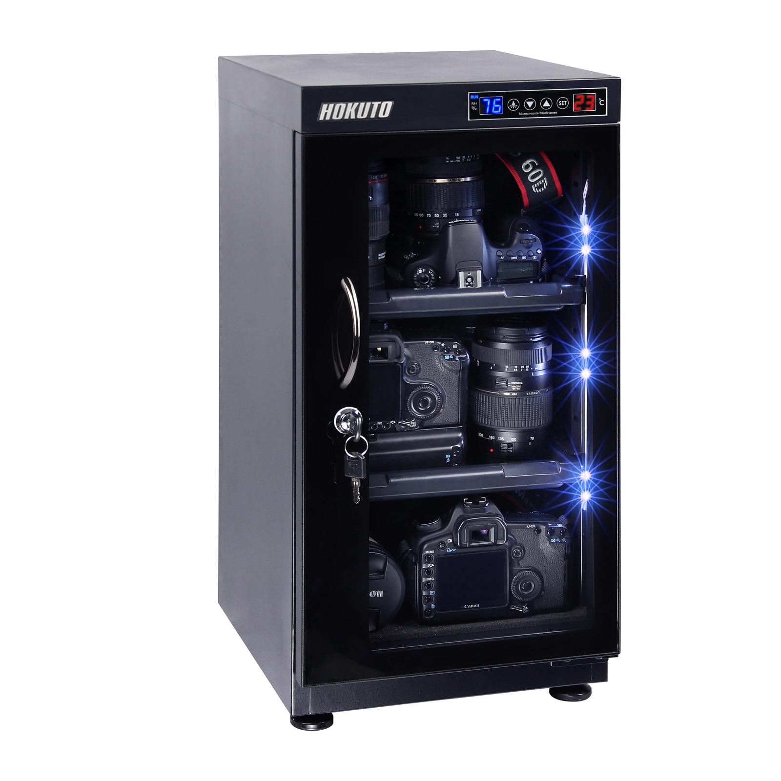 HOKUTO防湿庫・ドライボックス HP-48EX HPシリーズ48L 5年保証送料無料