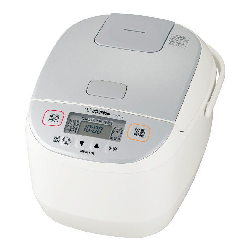 送料無料】象印 マイコン炊飯ジャー 1升 ホワイト NL-DB18-WA | 家電
