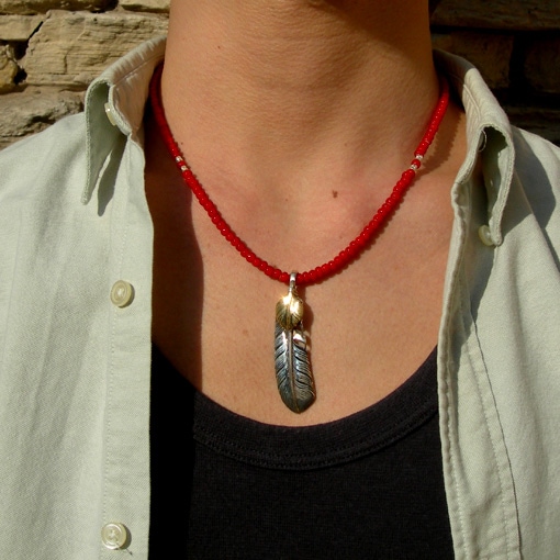 極小 赤ビーズ ネックレス （ 47cm ） | OTHER | ARIZONA FREEDOM