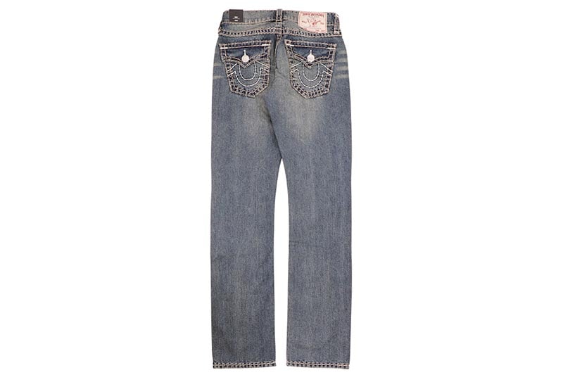 TRUE RELIGION RICKY SUPER T STRAIGHT JEAN (109021:MIDNIGHT