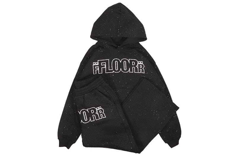 FLOOR 914 VVS SET (BLACK RHINESTONE) | Brand,A-F,FLOOR 914