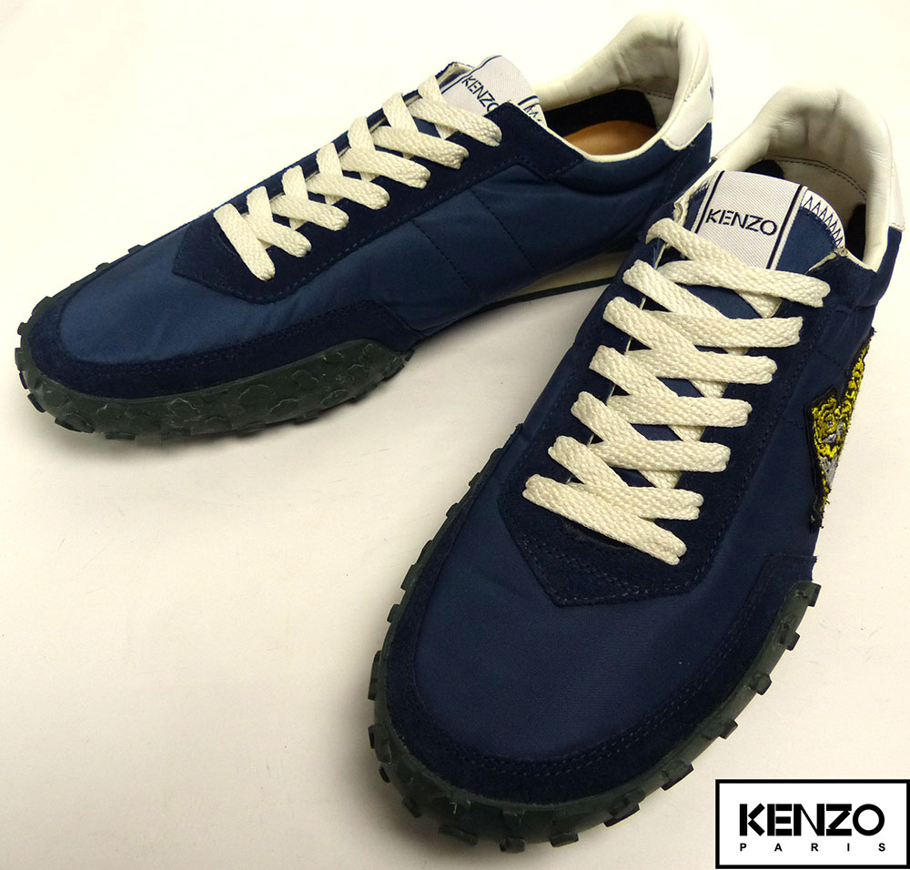 KENZO / ケンゾー タイガー 刺繍 トラ MOVE SNEAKERS スニーカー 43