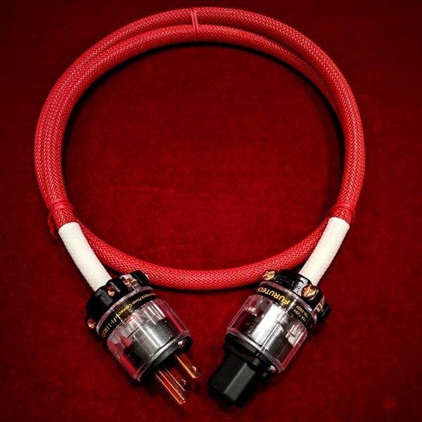 オリジナル電源ケーブル/1.25m】DDD-1aFT(Cu)R赤/1.25m 電源ケーブル