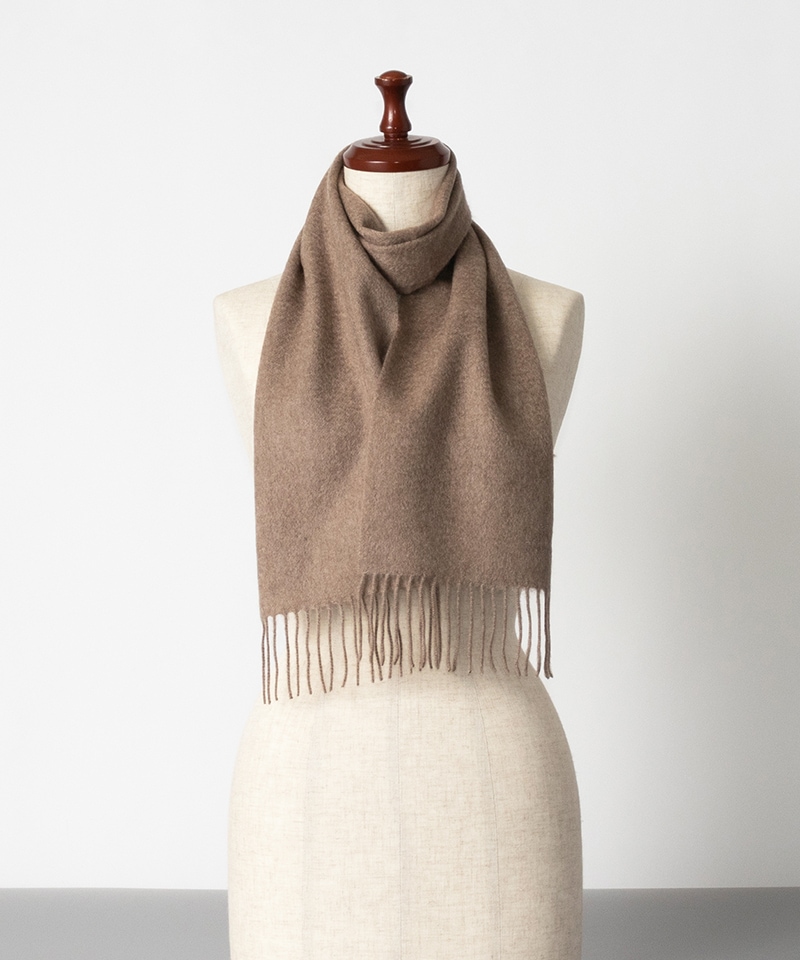 LANVIN COLLECTION（ランバン コレクション） 】 カシミヤ 無地プチ