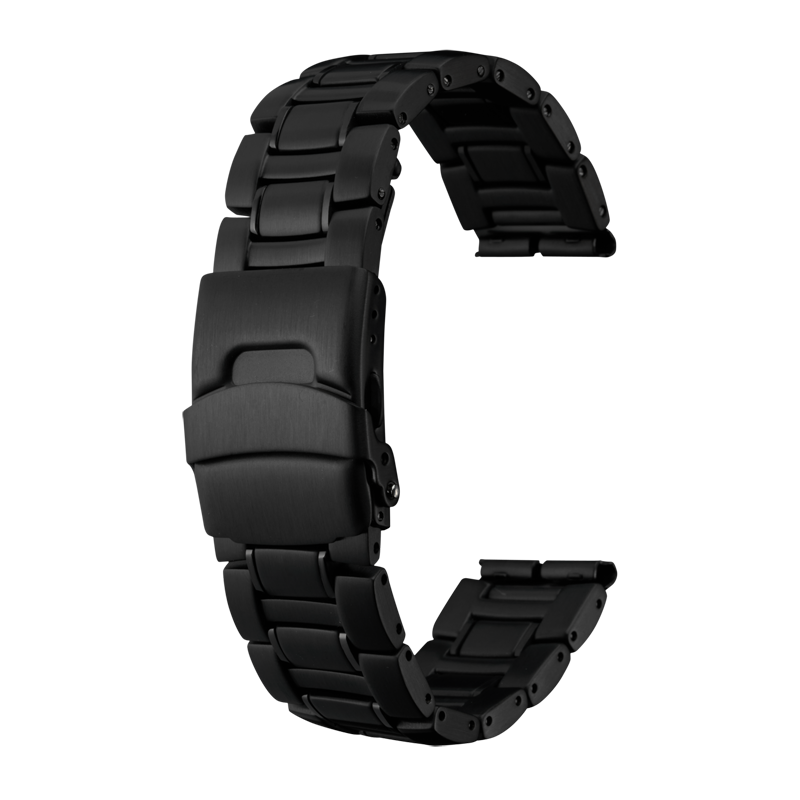 時計バンド ステンレススチール ブラック OSBE1241B | 時計バンド