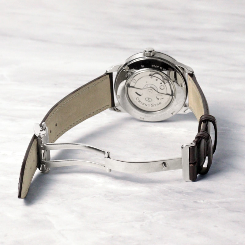 D-バックル ステンレススチール ブラック ZB0007 | レザーバックル