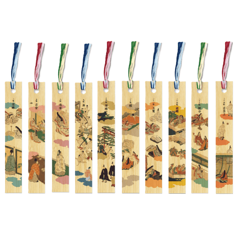 竹しおり〈重文 源氏物語絵色紙帖〉 (全10種)京都便利堂オンラインショップ