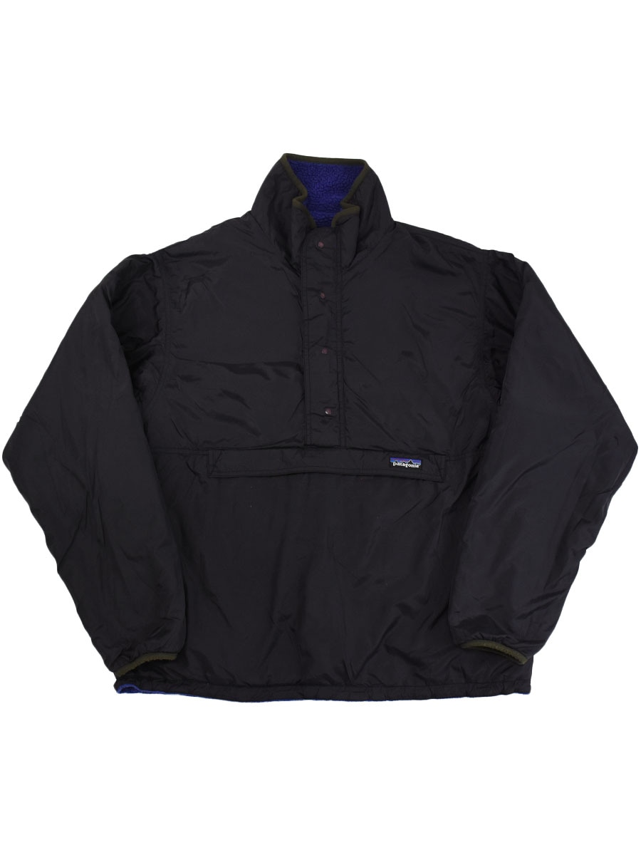 94's パタゴニア リバーシブルグリセードプルオーバー ブラック/インク