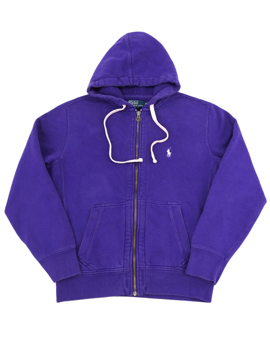 ラルフローレン フード裏サーマル フルジップスウェットパーカ 表記(M