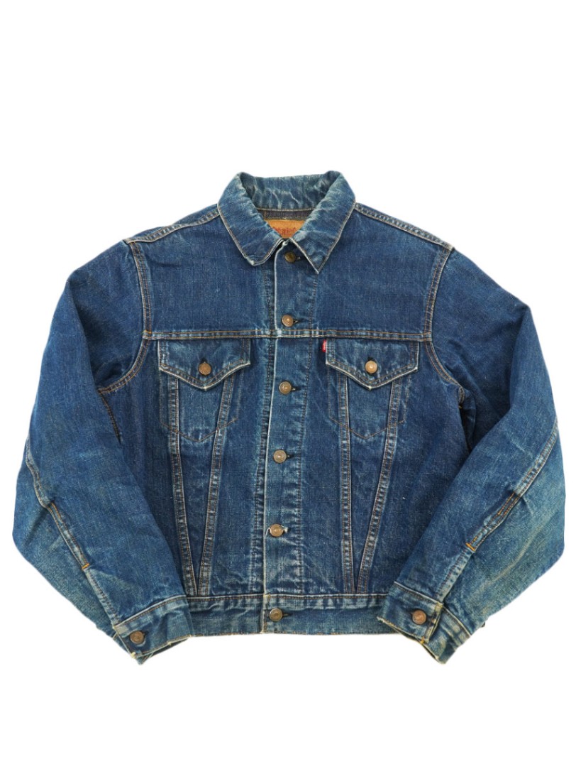 60's Levi's 70505 BIG-E ブランケット デニムジャケット 実寸(40位