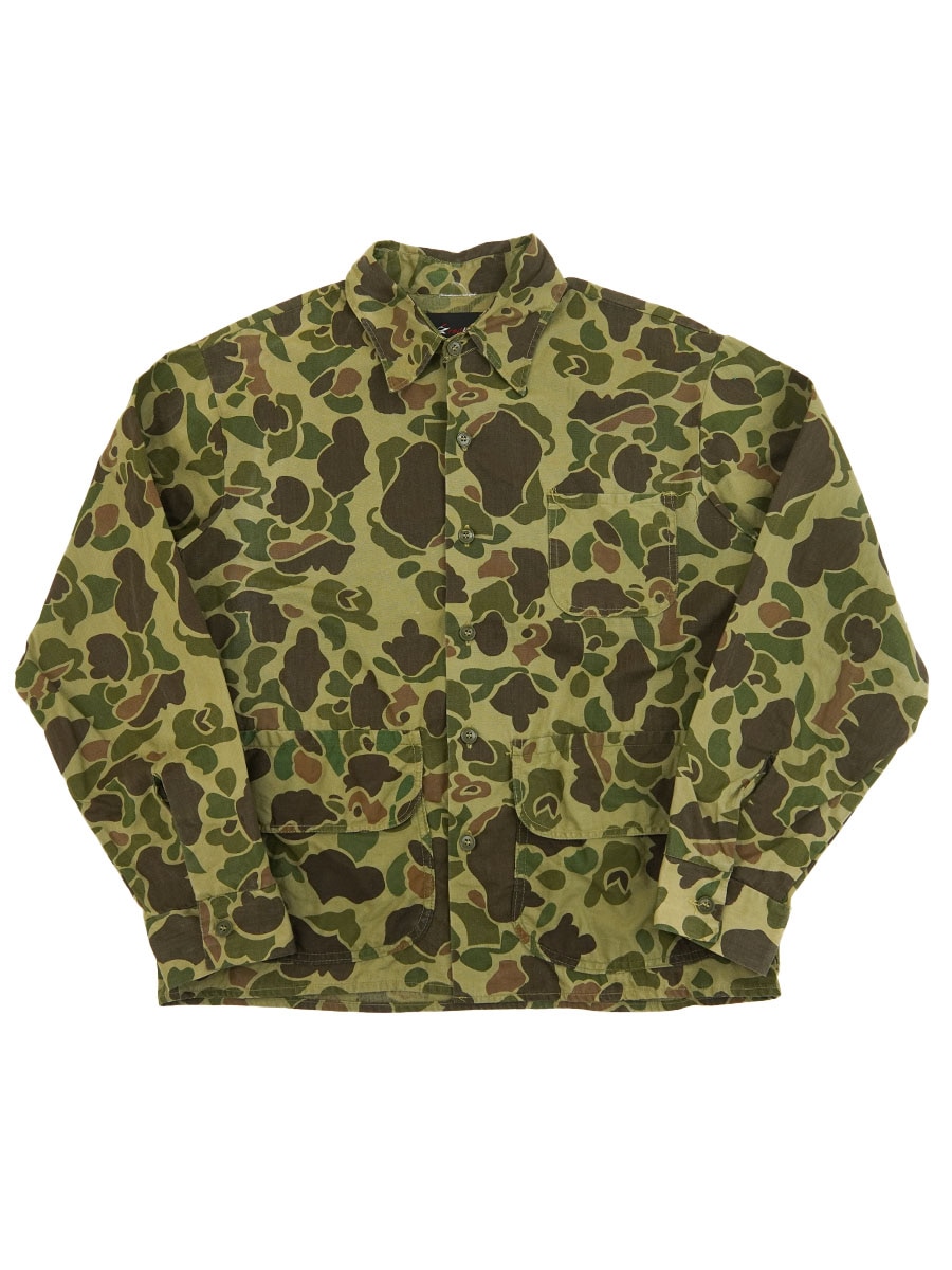 70's redhead ダックハンターカモ ハンティングシャツジャケット 実寸