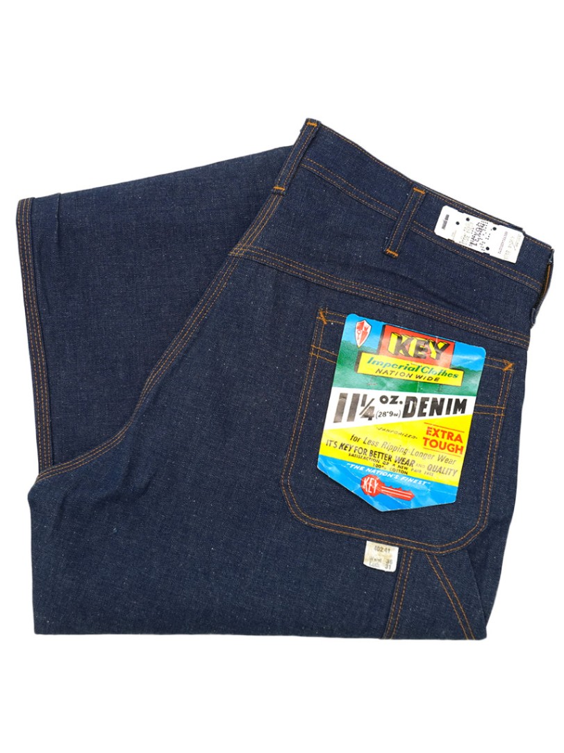 60's KEY Imperial デニムペインターパンツ 表記(36x31) フラッシャー