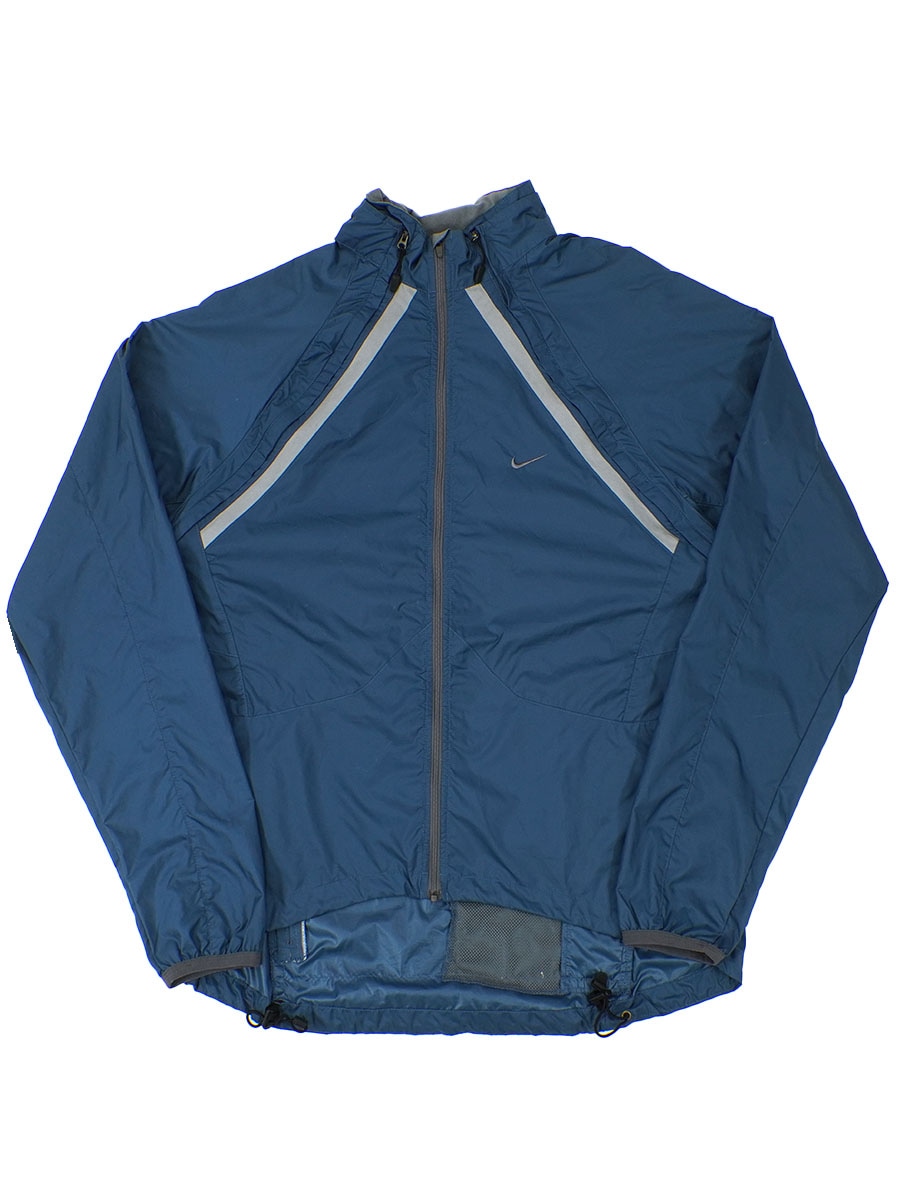 00's NIKE ''CLIMA-FIT'' フルジップ ナイロンジャケット 表記(XL