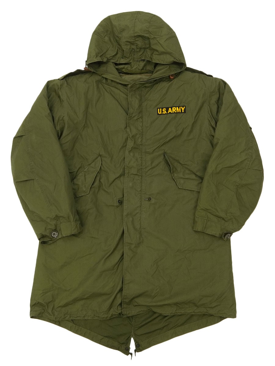 50's U.S.ARMY M-51 フィッシュテールパーカ ライナー付き 表記(SMALL