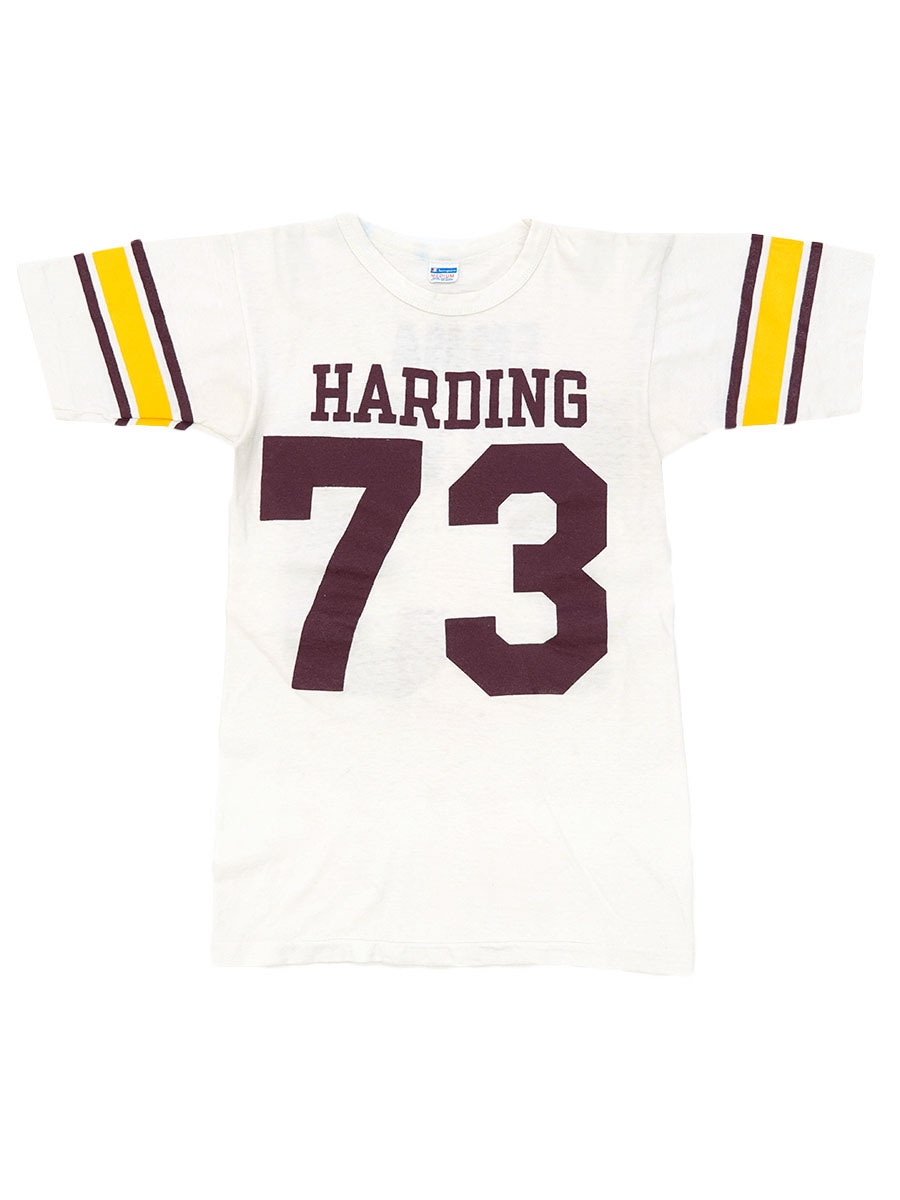 70's バータグ チャンピオン ''HARDING EMMA'' #73 両面プリント 半袖