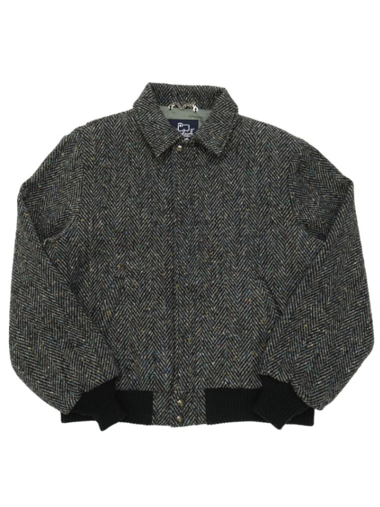 80's WOOLRICH ツイードジャケット カラーネップ 表記(M) USA製