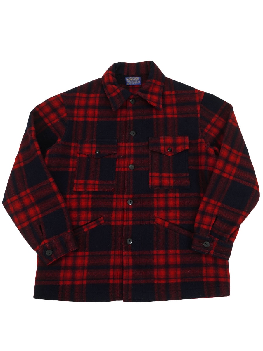 70's PENDLETON 好配色チェック ウールジャケット 表記(L) USA製