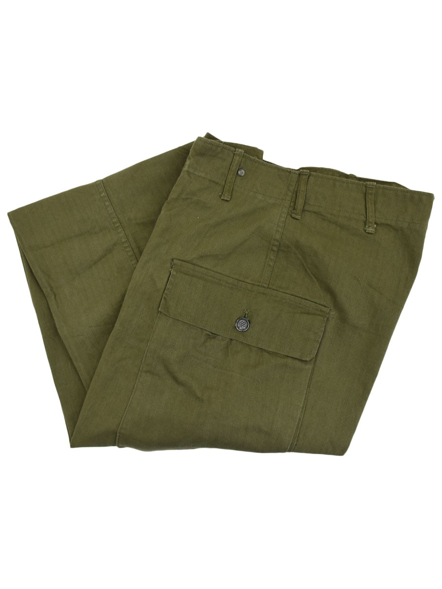 40's U.S.ARMY M-43 ヘリンボーンツイルパンツ 13スターボタン 表記