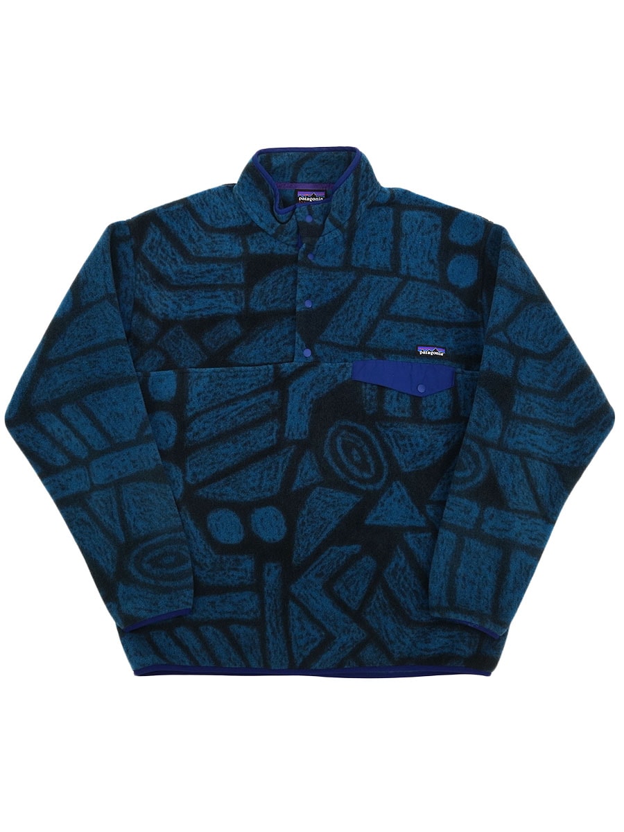 15's パタゴニア ライトウェイトシンチラスナップTプルオーバー 総柄