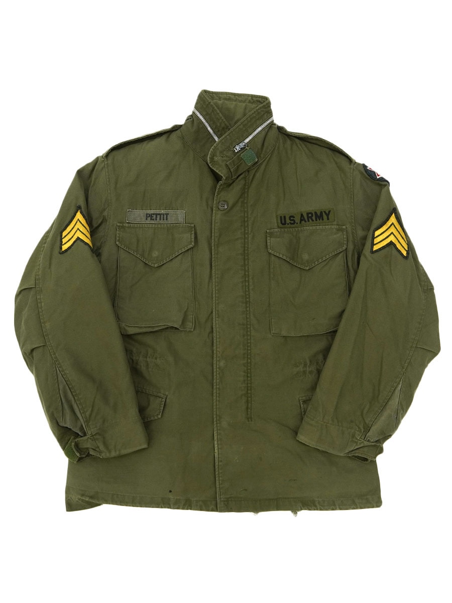 67's U.S.ARMY M-65 フィールドジャケット アルミジップ 表記(SHORT