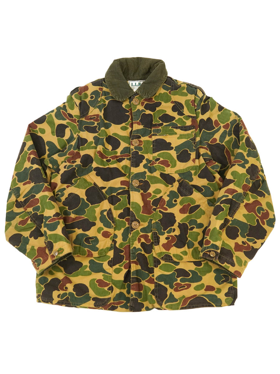 80's L.L.BEAN ダックハンターカモ ハンティングジャケット 表記(40
