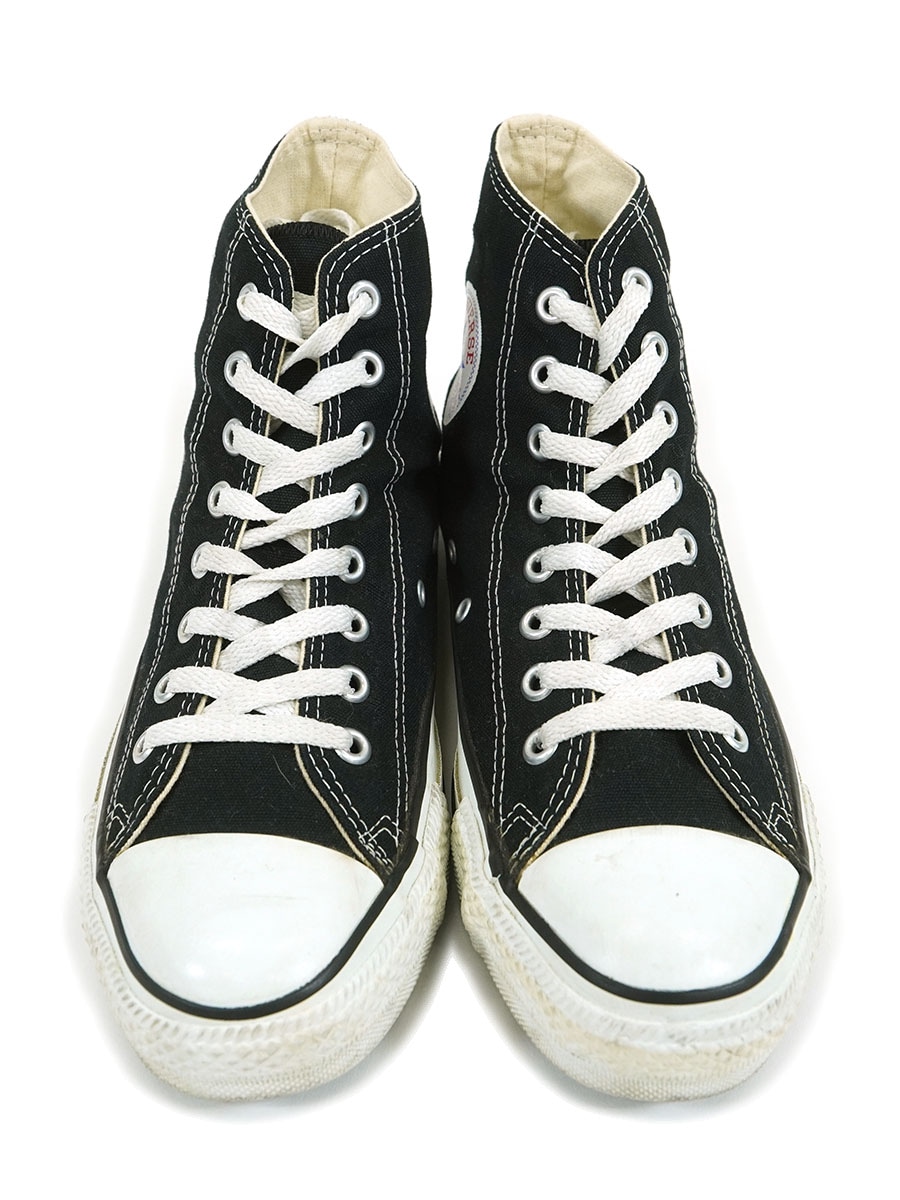 90's コンバース オールスター HI ブラック 表記(8) USA製 | すべての