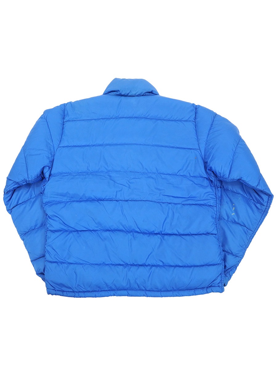80's 茶タグ THE NORTH FACE ダウンジャケット ブルー 表記(L) USA製