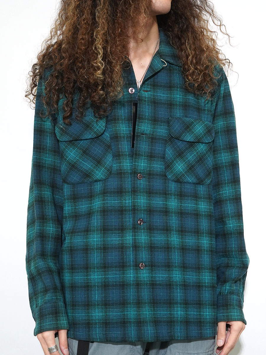 50's ペンドルトン 好配色チェック ボードシャツ 表記(M) | すべての