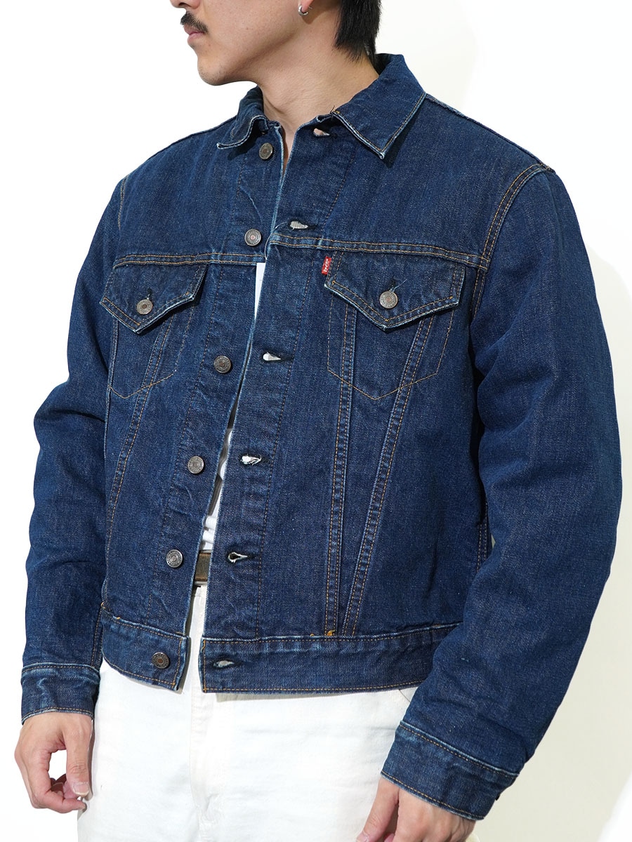 60's Levi's 70505 BIG-E ブランケット デニムジャケット 濃紺 表記(44