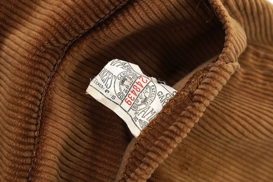 70's Lee Separate-lees 太畝コーデュロイジャケット ブラウン 実寸(L