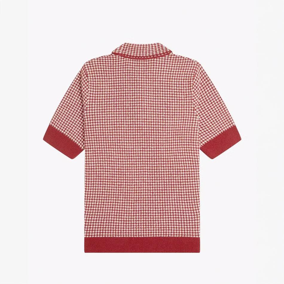 フレッドペリー ニット ポロシャツ レディース エイミーワインハウス