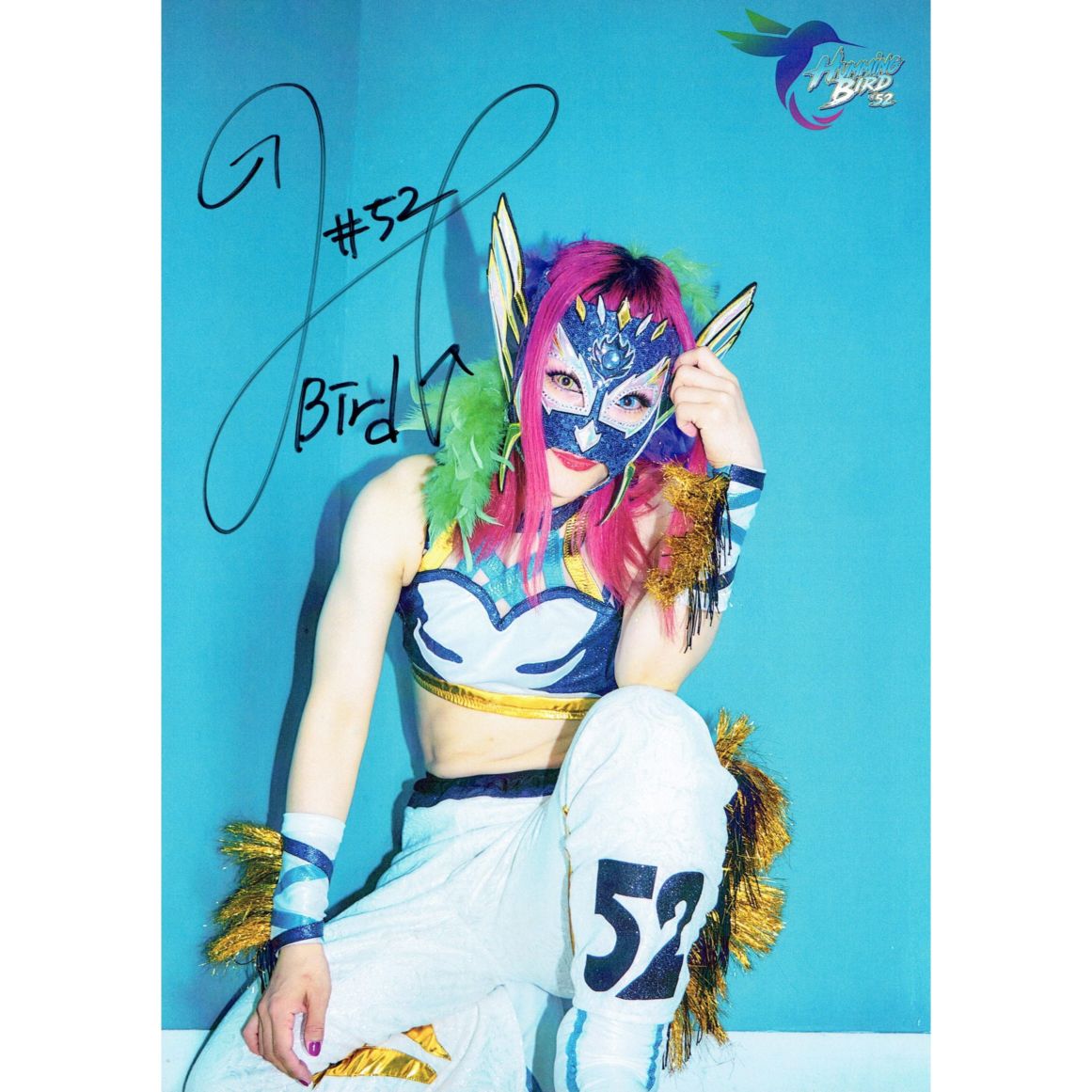 ハミングバード #52 マリーゴールド ポートレート 直筆サイン入り