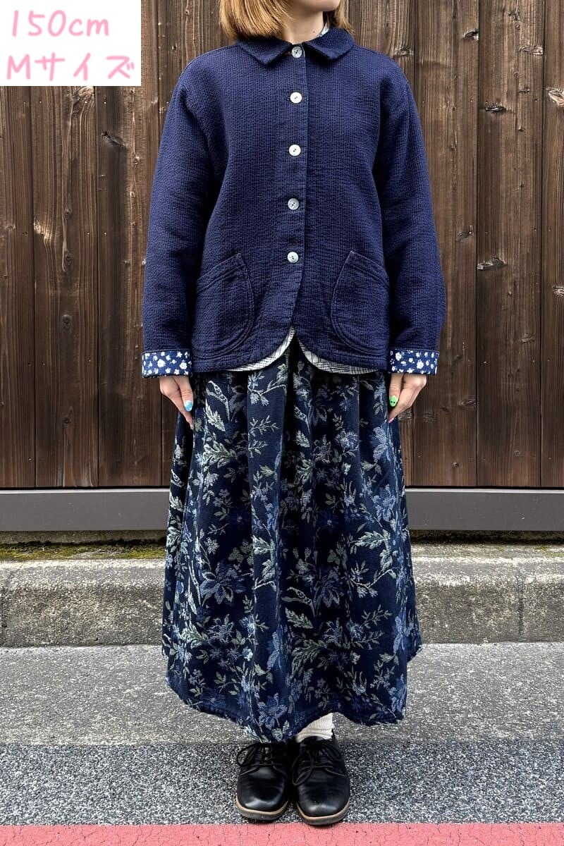 BlueTrick】刺子ジャケット インディゴ（レディース） | ジャケット