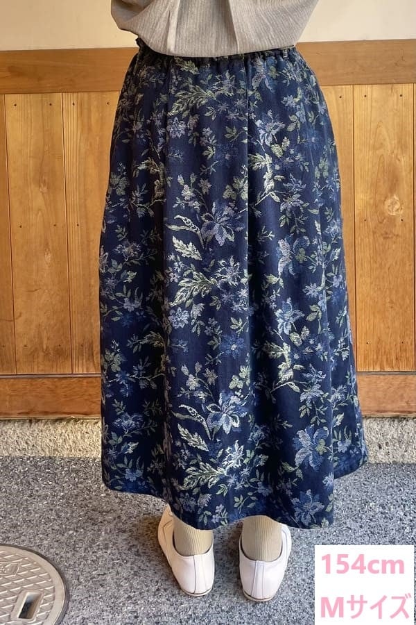 BlueTrick】タックスカート フラワー（レディース） | スカート