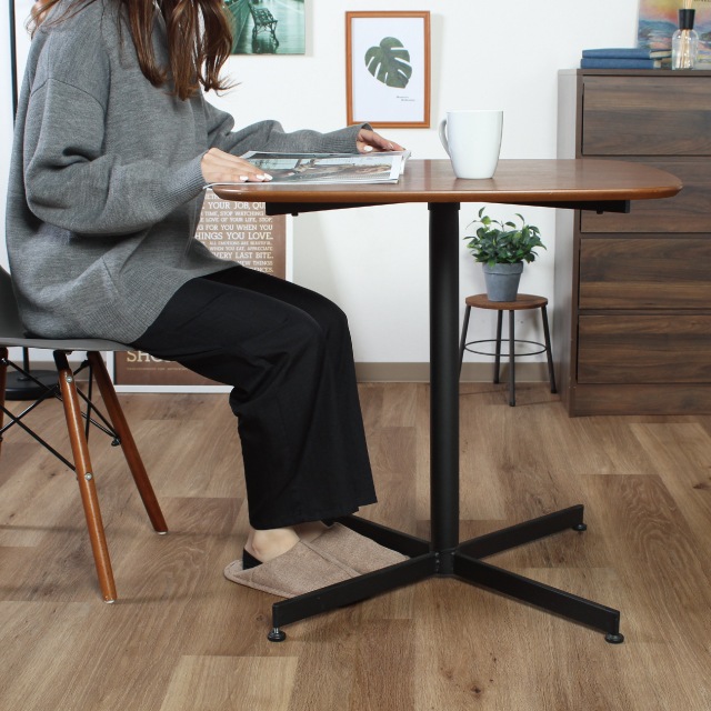 カフェテーブル レグナ 75×75 ブラウン | 家具,テーブル・デスク