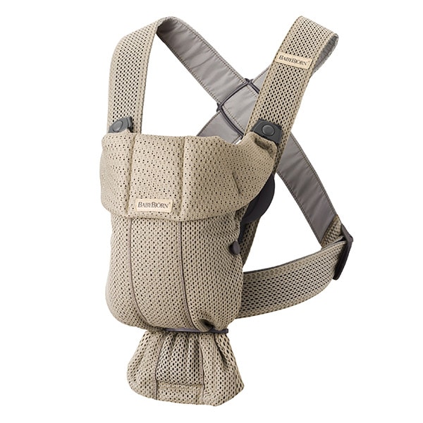 BABYBJÖRN Mini グレー 抱っこ紐 メッシュ - ベビービョルン抱っこ紐