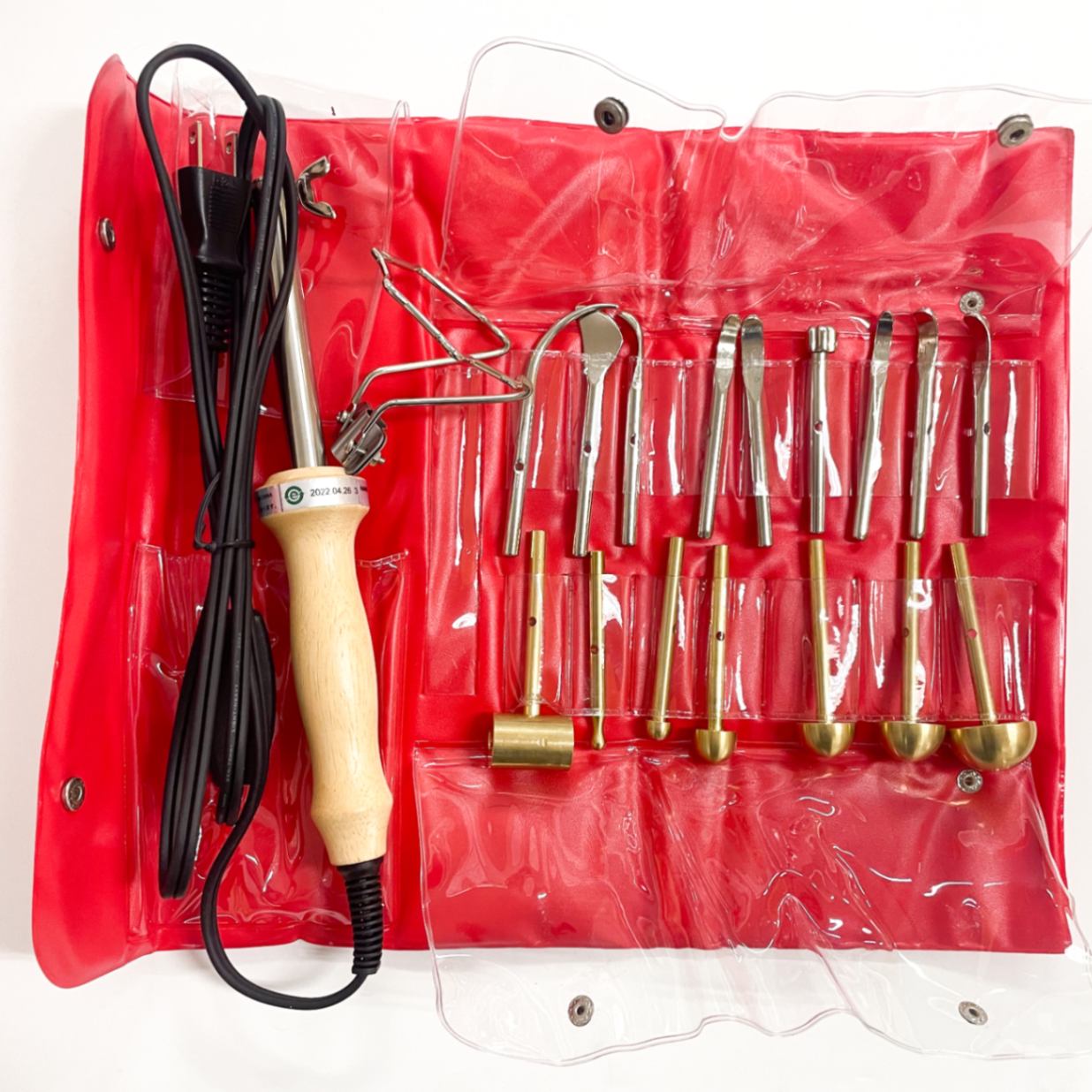 造花（アートフラワー）用の電熱型コテセット さしこみ式｜文化購買