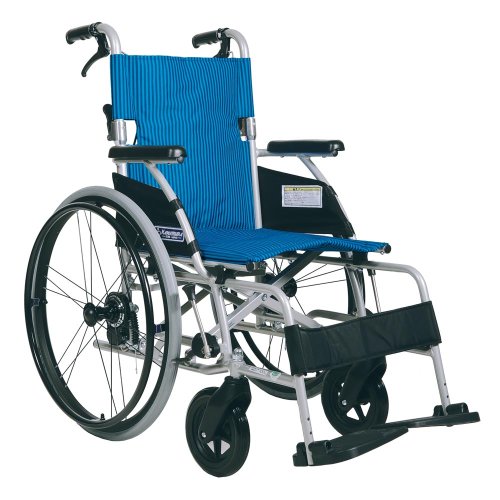 自走用車椅子 BML22-40SB 前輪7インチ・ノーパンクタイヤ・介助