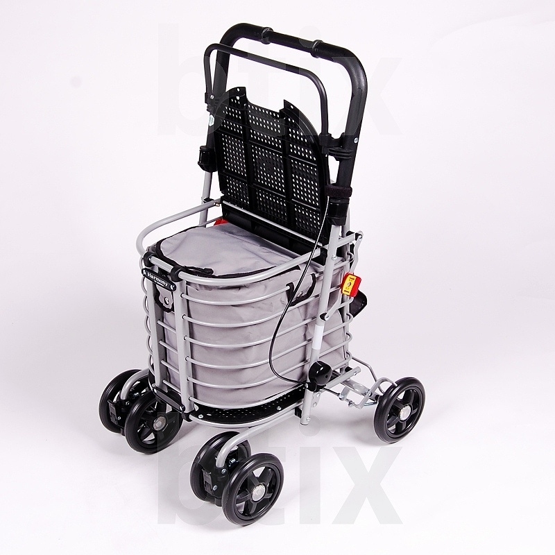 超売れ筋】島製作所 シルバーカー ハーモニーAL 保冷バッグ付