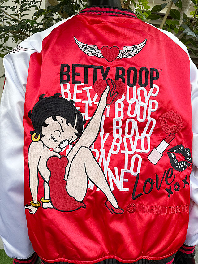 ベティ・ブープ スカジャン Lサイズのみの展開 ユニセックス
