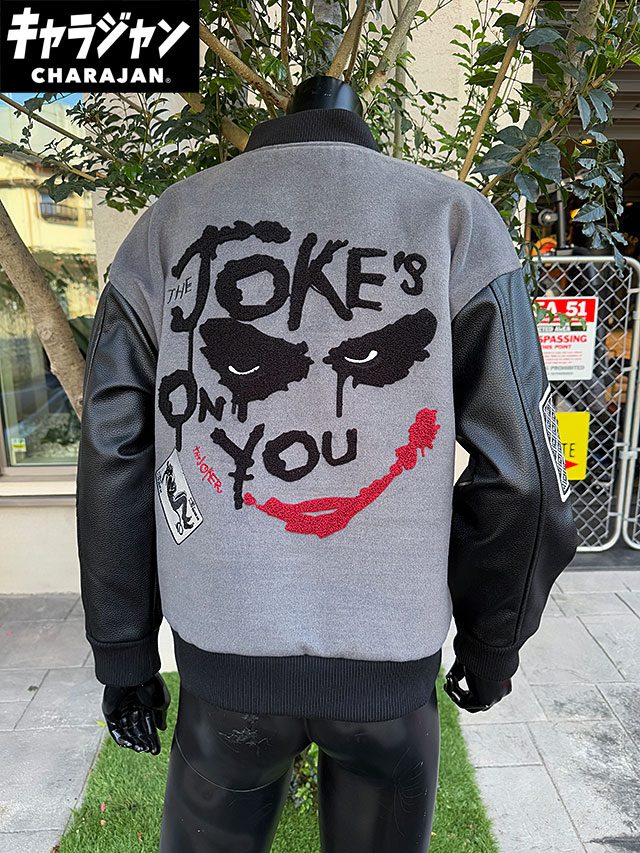 DC ダークナイト ジョーカー スタジャン Lサイズのみの展開 ユニ