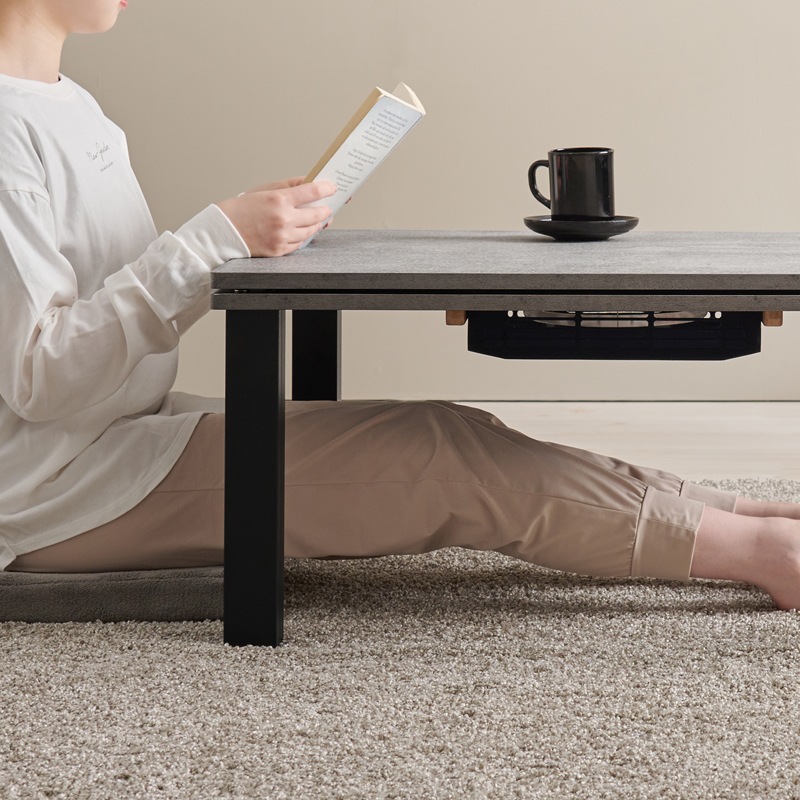 こたつテーブル コンパクト 【Cartes】カルテス 長方形 75×60cm