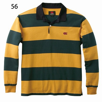 CANTERBURY】 カンタベリー ラガーシャツ ボーダー ラグビー アイビー