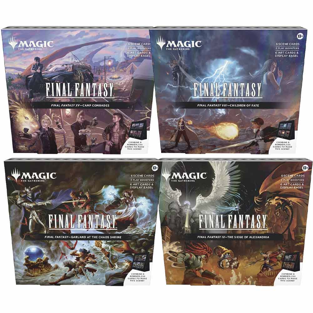 MTG FF シーンボックス 英語版 4種セット FINAL FANTASY シーン