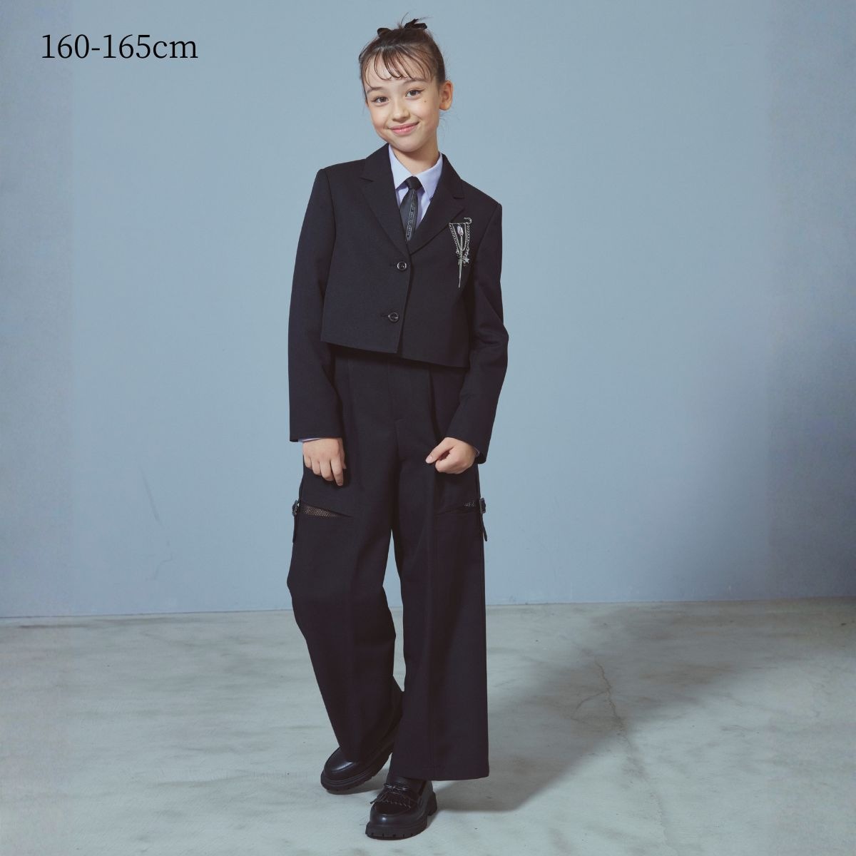 ジュニア】パンツスーツ 160 165cm (8601-2500) CHOPIN/ショパン