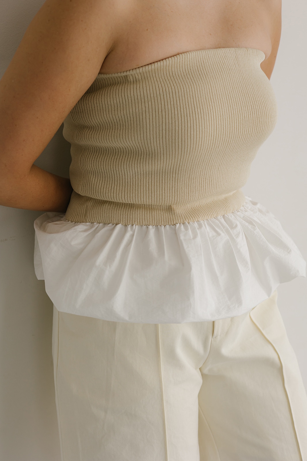 ニットバルーンコンビベアトップ/CAVEZA ROSSO/カベサロッソ | ALL