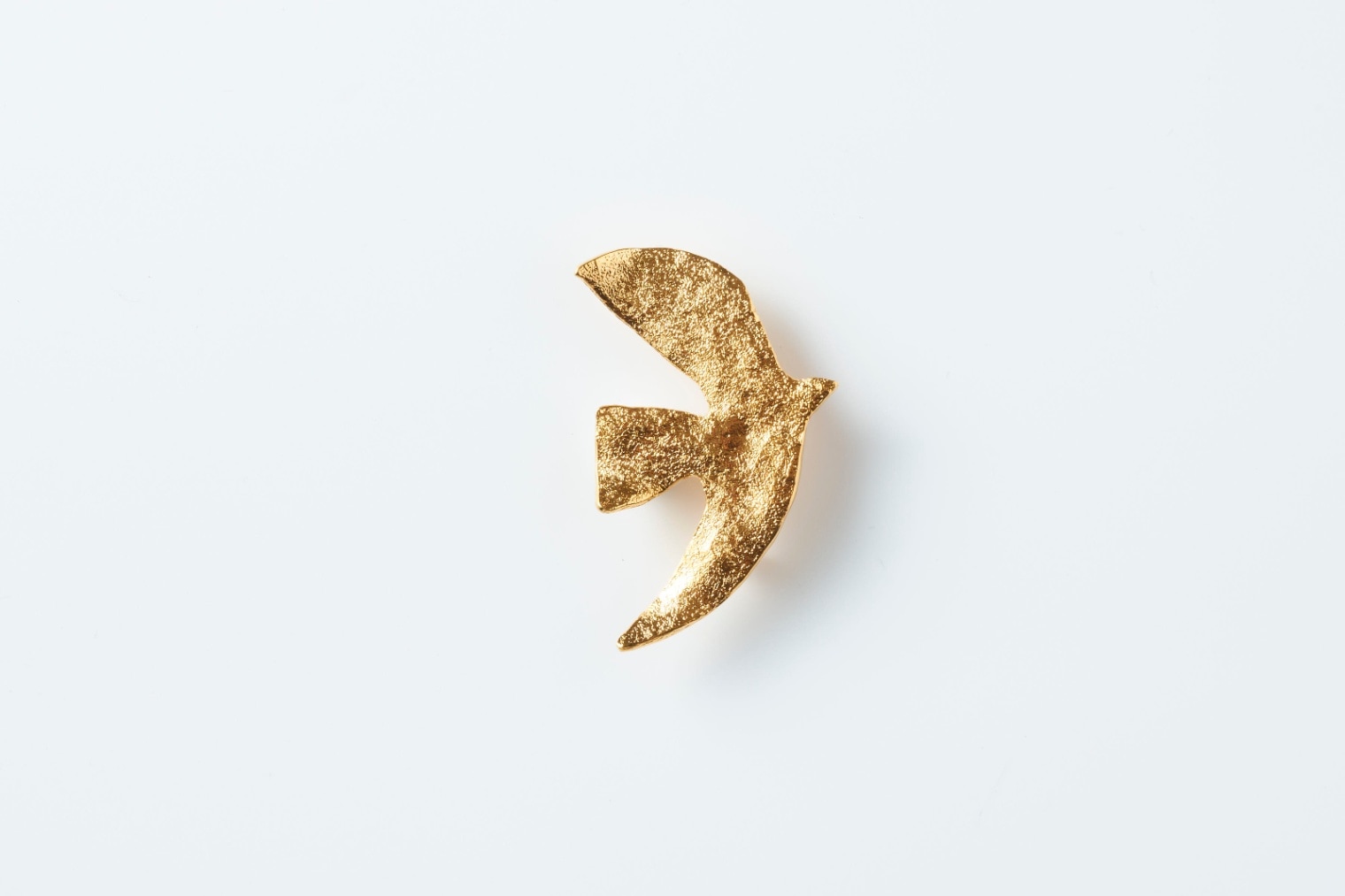 ラ・コロンブ(鳩) ブローチ ゴールド S